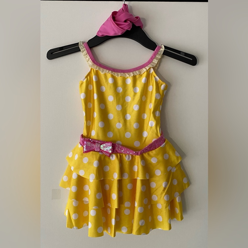 Revolution Surfin' USA Beach Dance Costume - Polka Dot Swimsuit